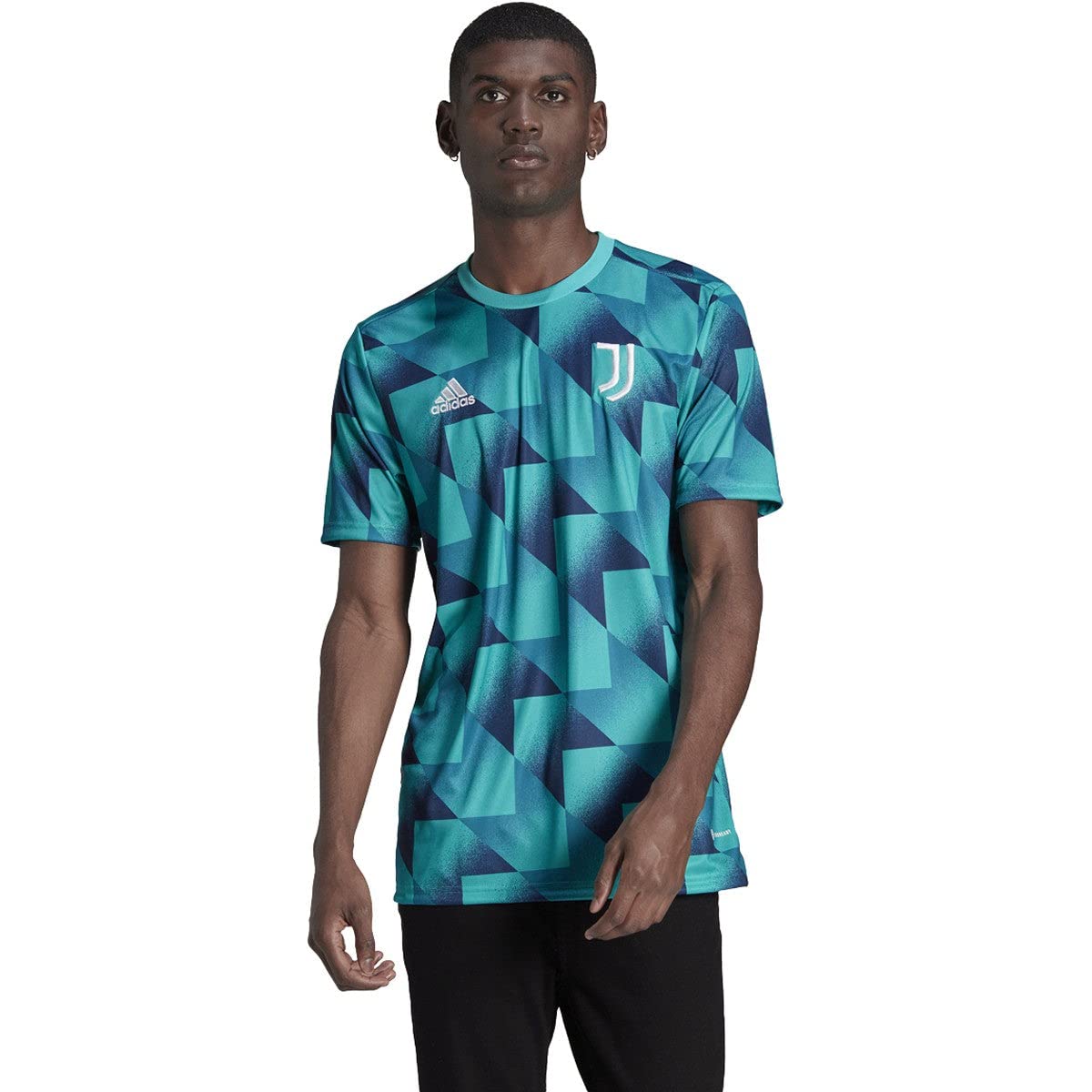 Amazon.com: adidas Juventus 22/23 PRE Match Shirt (HI-RES Aqua
